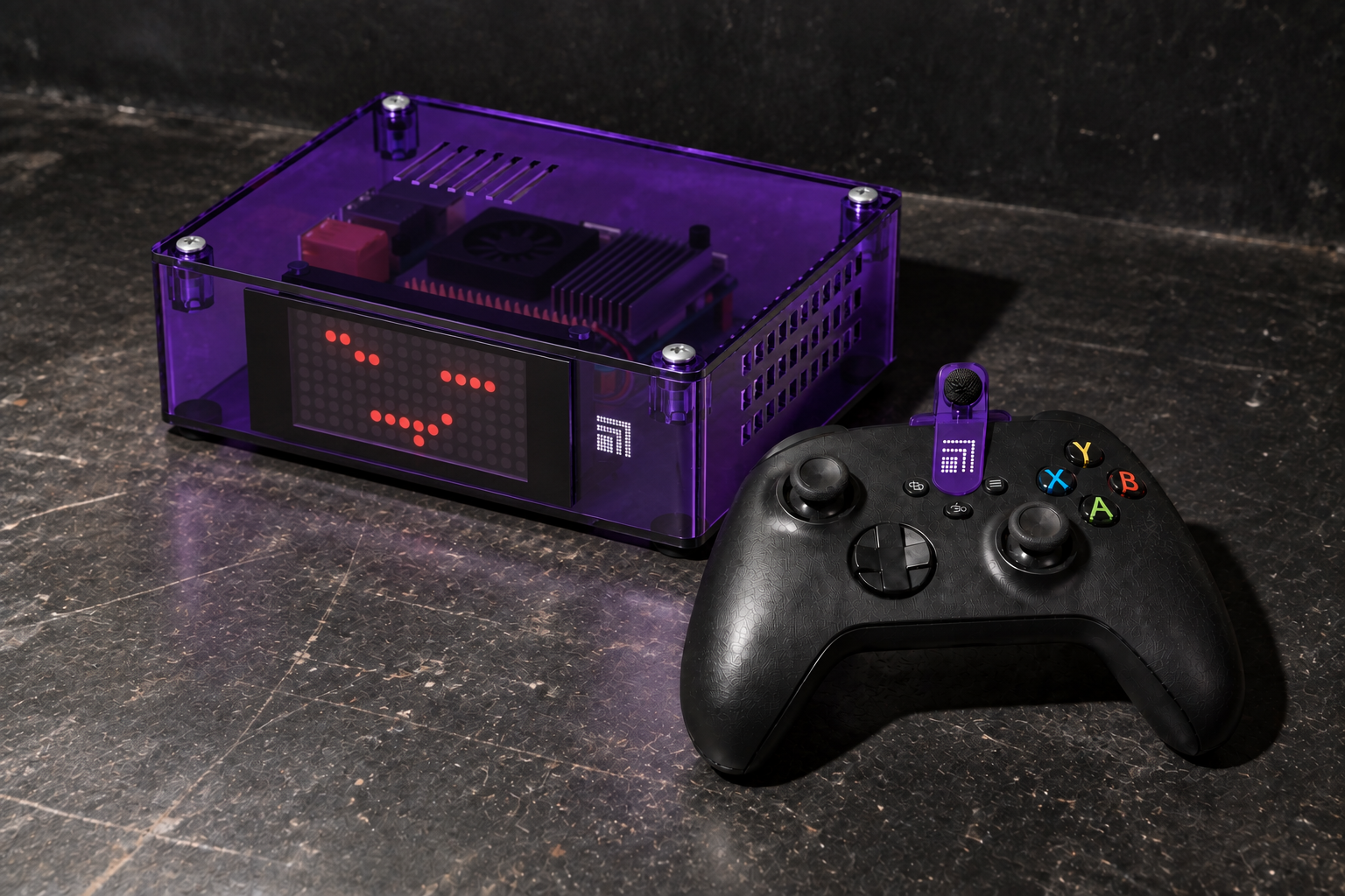 Threebox campaign concept with CAD-informed prototype enclosure